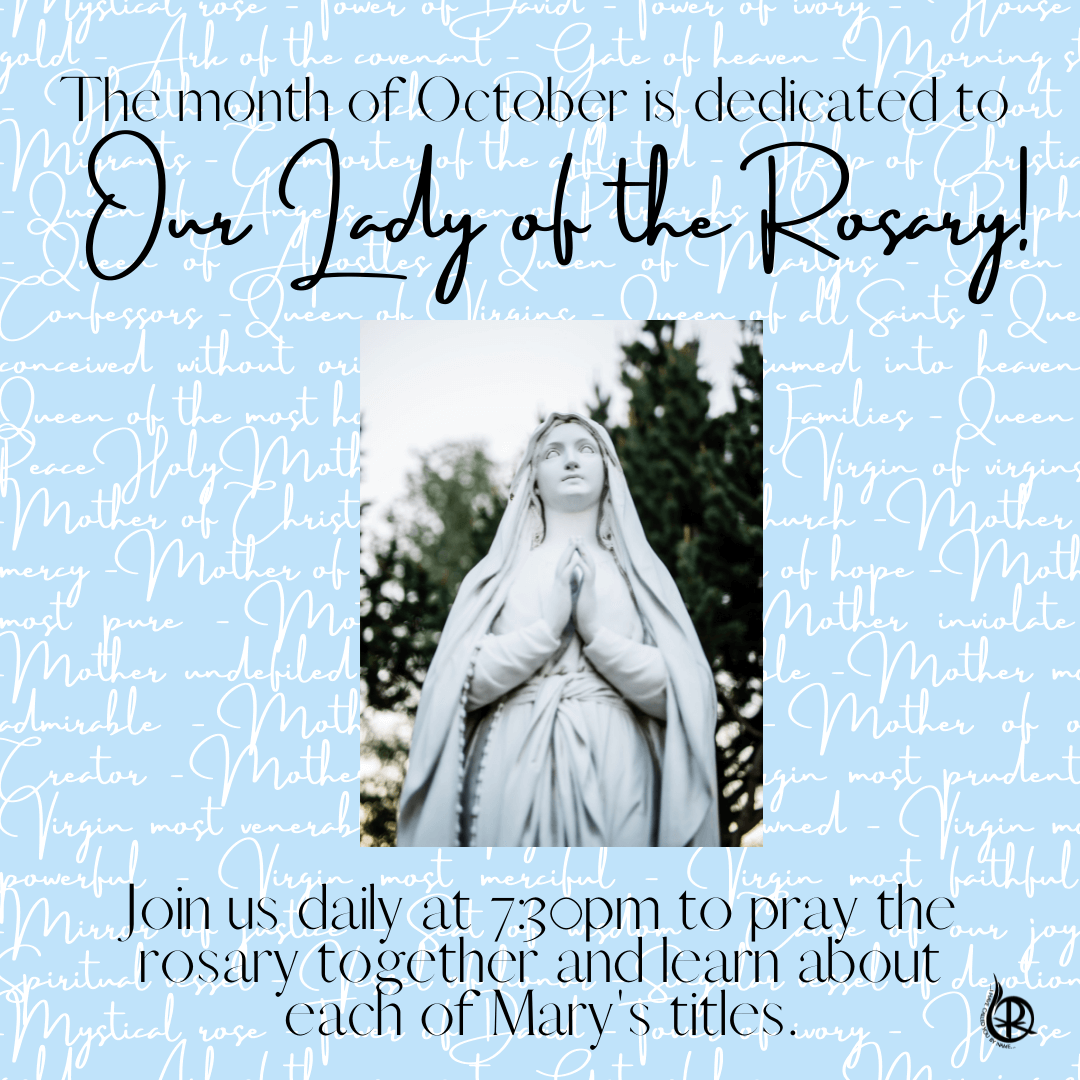 Our Lady of the Rosary Insta